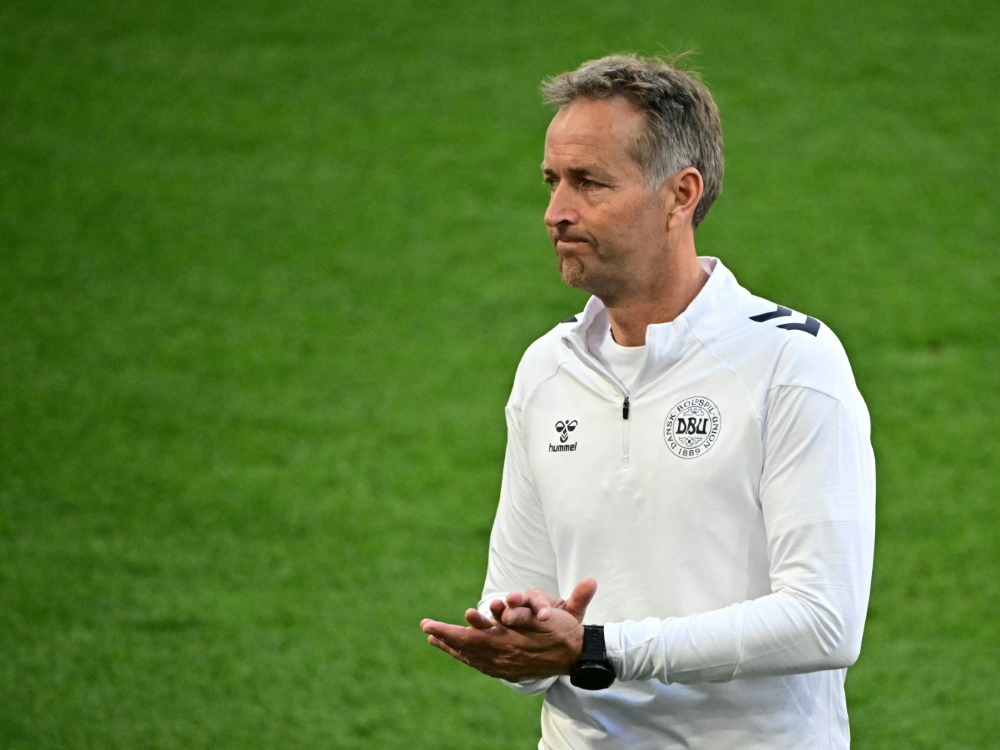 Dänemarks Nationaltrainer Kasper Hjulmand (Foto: AFP/SID/TOBIAS SCHWARZ)