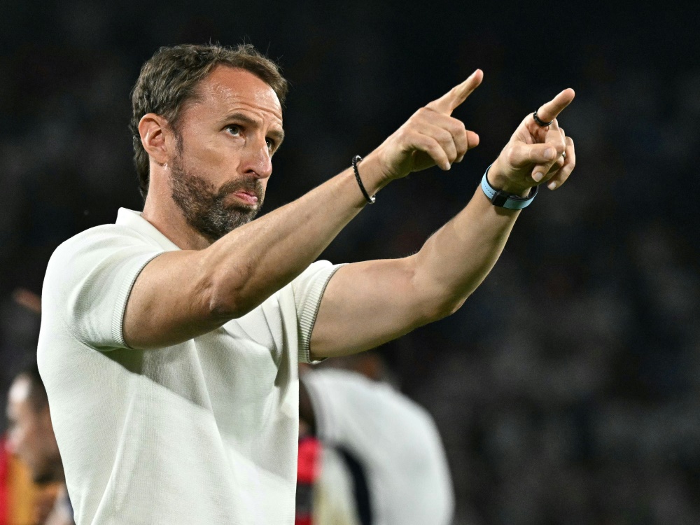 Southgate gibt die Richtung vor (Foto: AFP/SID/JAVIER SORIANO)