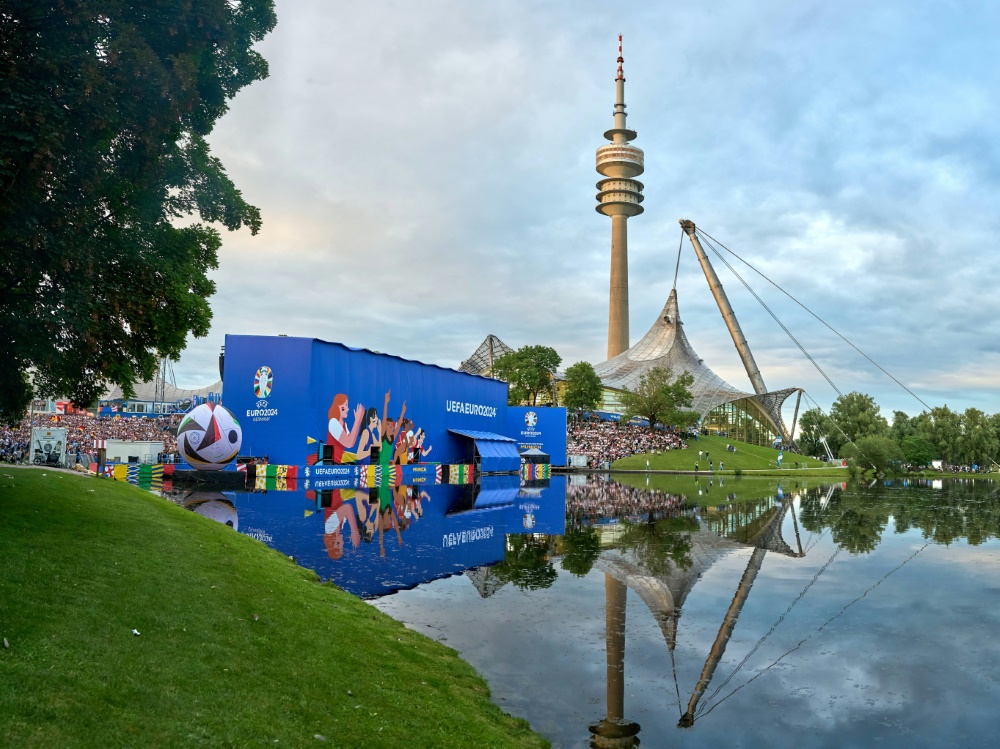 Der Münchner Olympiapark (Foto: www.imago-images.de/www.imago-images.de/SID/IMAGO/Michael Bihlmayer)