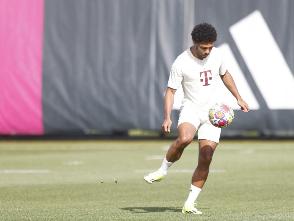 Serge Gnabry trainiert wieder (Foto: AFP/SID/MICHAELA STACHE)