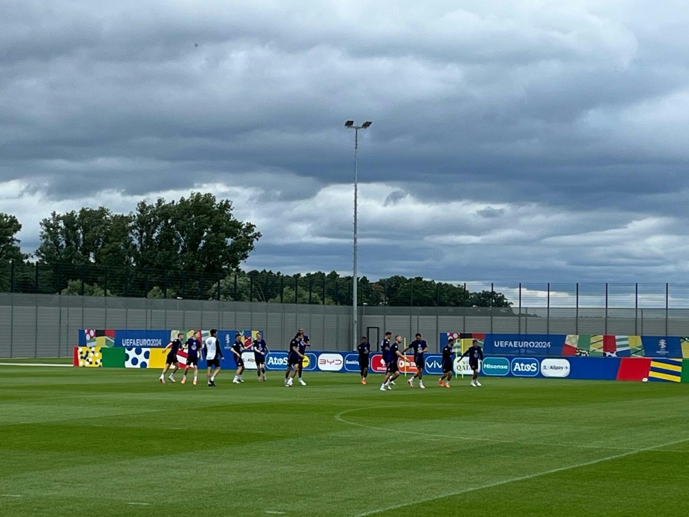 Szene vom Training am Sonntag (Foto: SID/Mader/SID/Mader/SID)