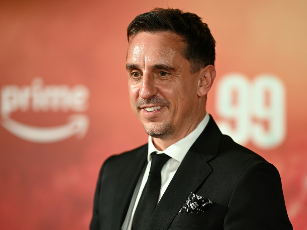 Gary Neville ist nicht glücklich mit den Three Lions (Foto: AFP/SID/Oli SCARFF)