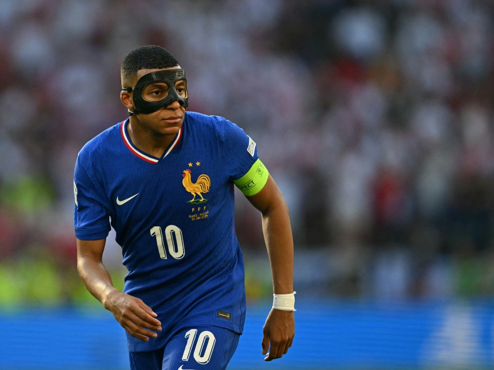 Trifft mit Frankreich auf Belgien: Kylian Mbappe (Foto: AFP/SID/OZAN KOSE)