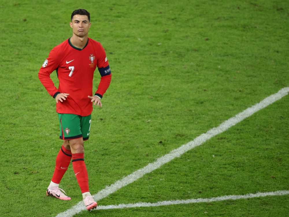 Die Zukunft von Cristiano Ronaldo ist offen (Foto: AFP/SID/RONNY HARTMANN)