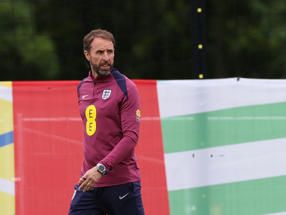 Jubiläumsspiel für Gareth Southgate (Foto: AFP/SID/ADRIAN DENNIS)