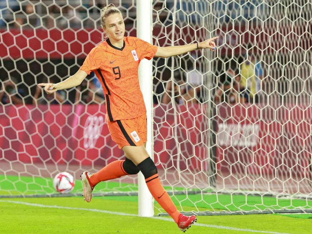 Keine traf häufiger in der WSL: Vivianne Miedema (Foto: AFP/SID/KOHEI CHIBAHARA)