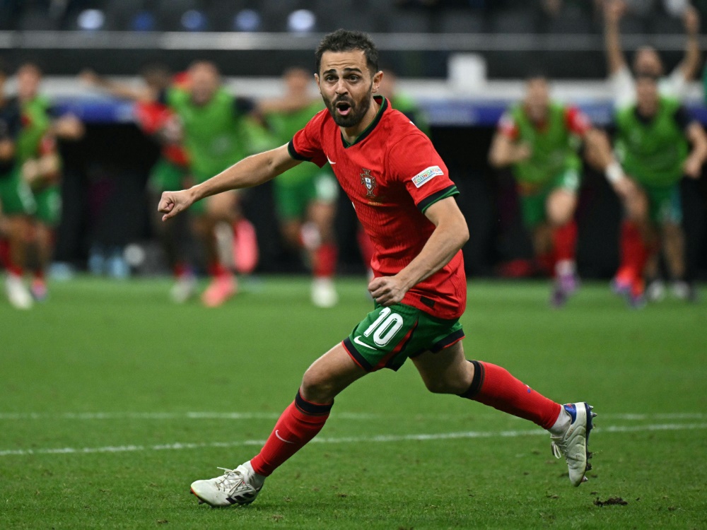 Will auch gegen Frankreich jubeln: Bernardo Silva (Foto: AFP/AFP/JAVIER SORIANO)