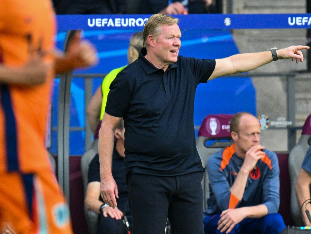 Bondscoach Ronald Koeman (Foto: AFP/SID/FRANCOIS-XAVIER MARIT)