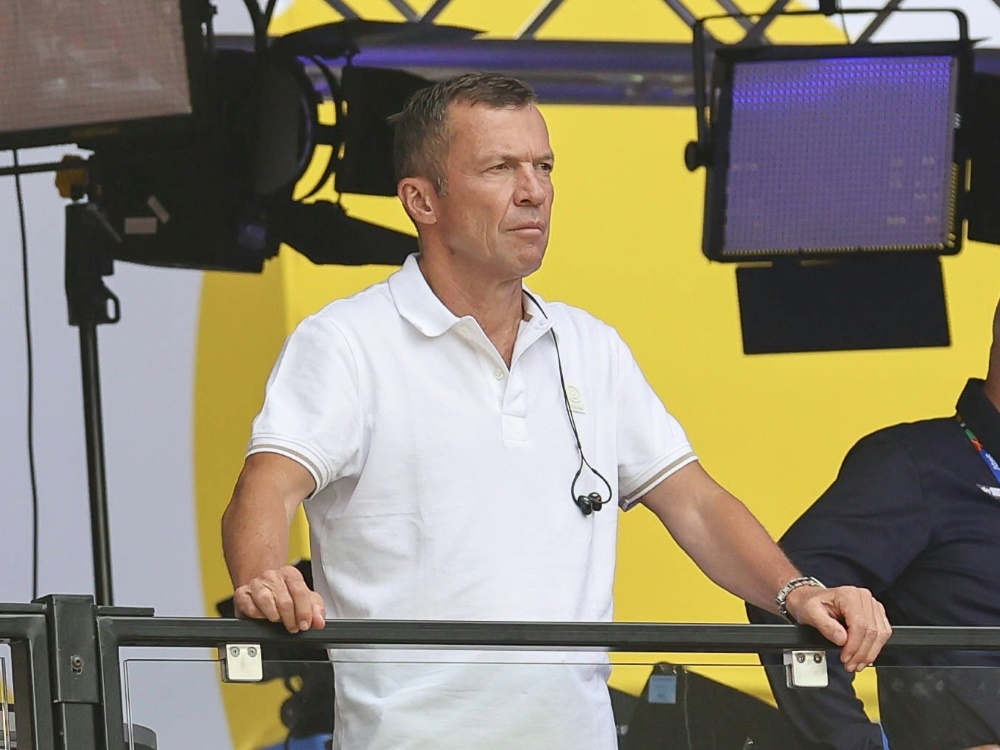 RTL-Experte Lothar Matthäus in Berlin (Foto: IMAGO/Steinbrenner/IMAGO/Steinbrenner/SID/IMAGO/Steinbrenner)