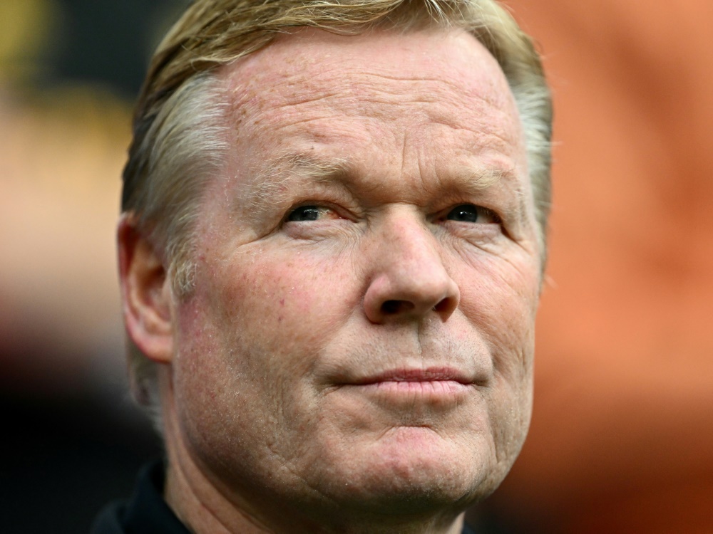 Selbstbewusst: Bondscoach Ronald Koeman (Foto: AFP/AFP/Fabrice COFFRINI)