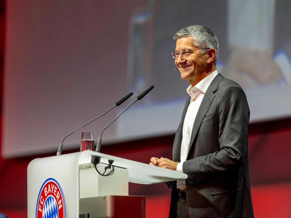 Präsident des FC Bayern: Herbert Hainer (Foto: IMAGO/Bernd Feil/M.i.S./IMAGO/Bernd Feil/M.i.S./SID/IMAGO/Bernd Feil/M.i.S.)