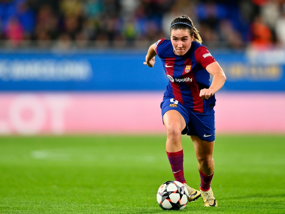 Mariona Caldentey schließt sich den Gunners an (Foto: AFP/SID/PAU BARRENA)