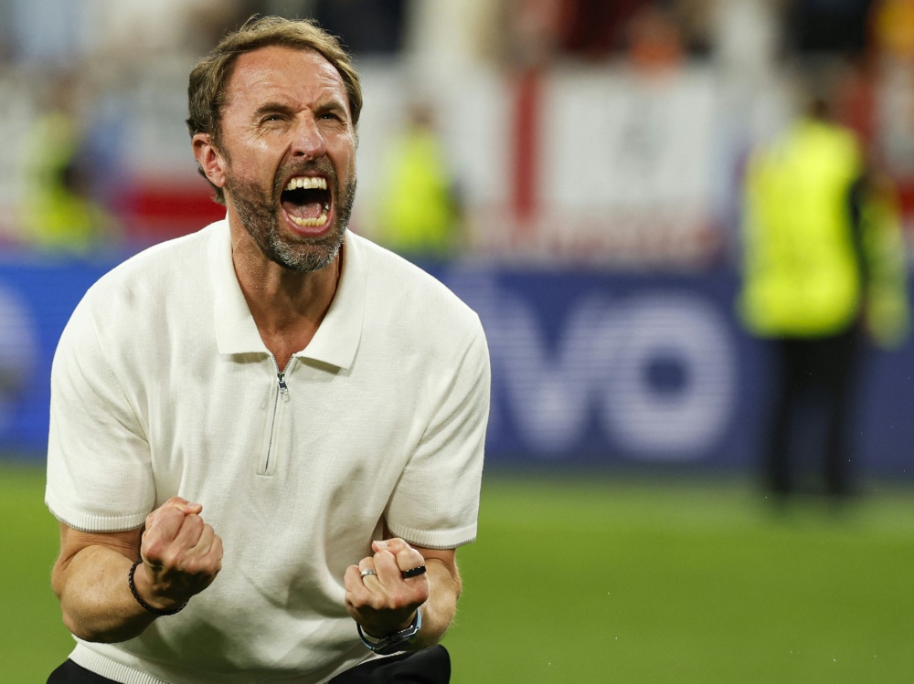 Gareth Southgate träumt vom EM-Titel (Foto: AFP/SID/ODD ANDERSEN)