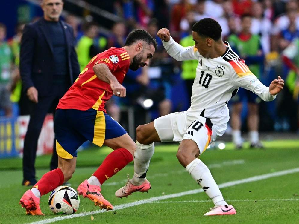 Dani Carvajal startet für Spanien im EM-Finale (Foto: AFP/SID/TOBIAS SCHWARZ)