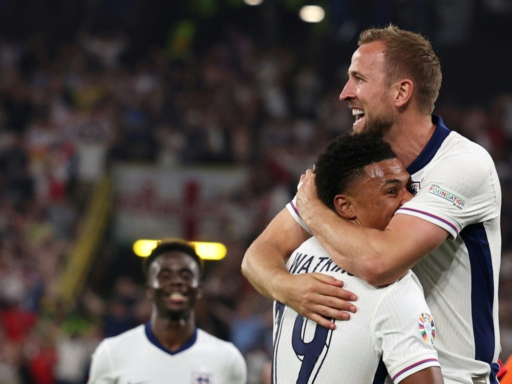 England steht erneut im EM-Finale (Foto: AFP/SID/Adrian DENNIS)