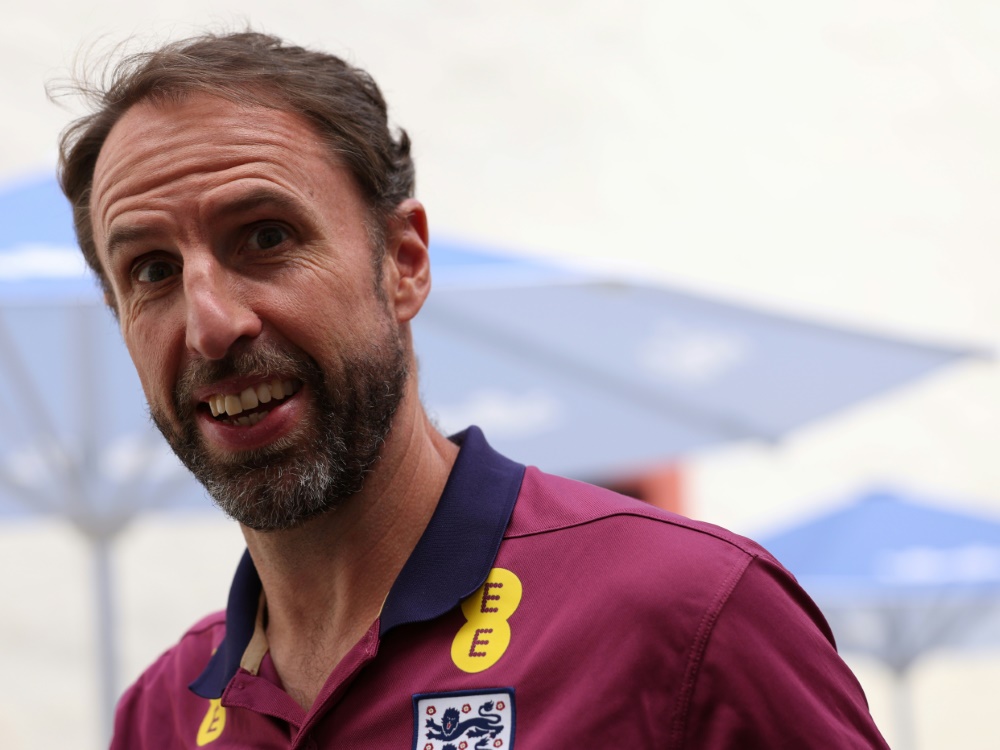 Nicht nur Gareth Southgate will Geschichte schreiben (Foto: AFP/SID/Adrian DENNIS)