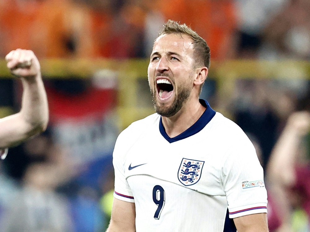 Harry Kane ist heiß auf Spanien (Foto: AFP/SID/KENZO TRIBOUILLARD)