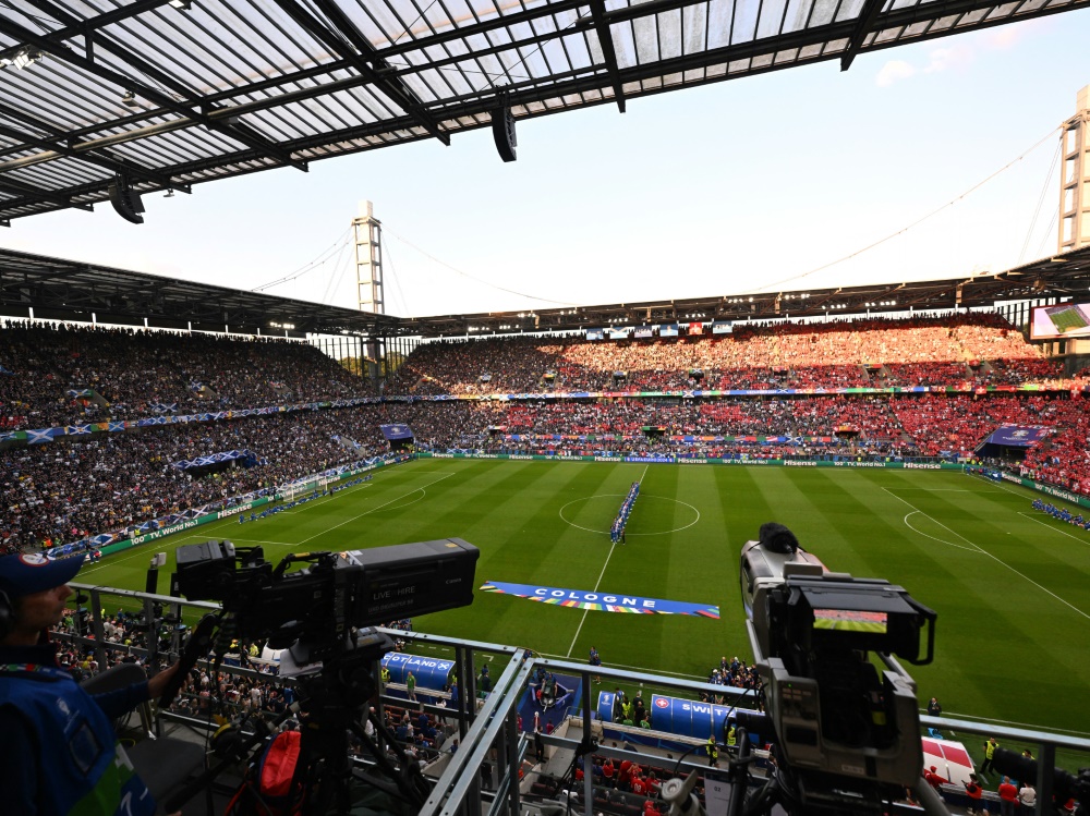 Die ARD überträgt auch das Finale (Foto: AFP/SID/KIRILL KUDRYAVTSEV)