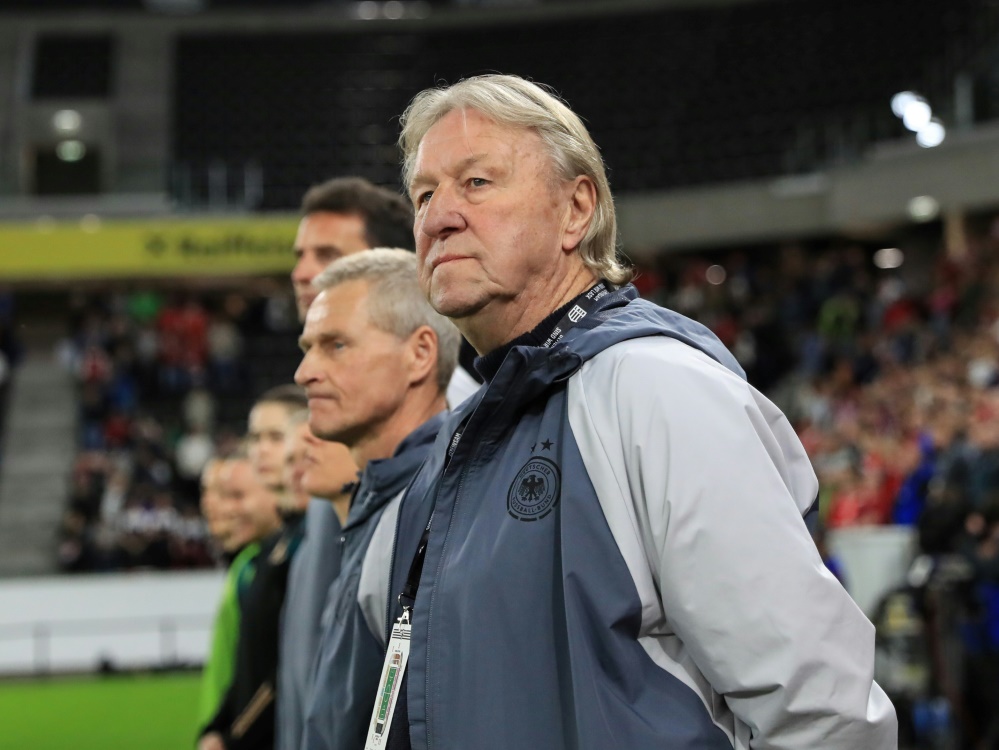 Horst Hrubesch will Medaillen holen (Foto: FIRO/FIRO/SID)