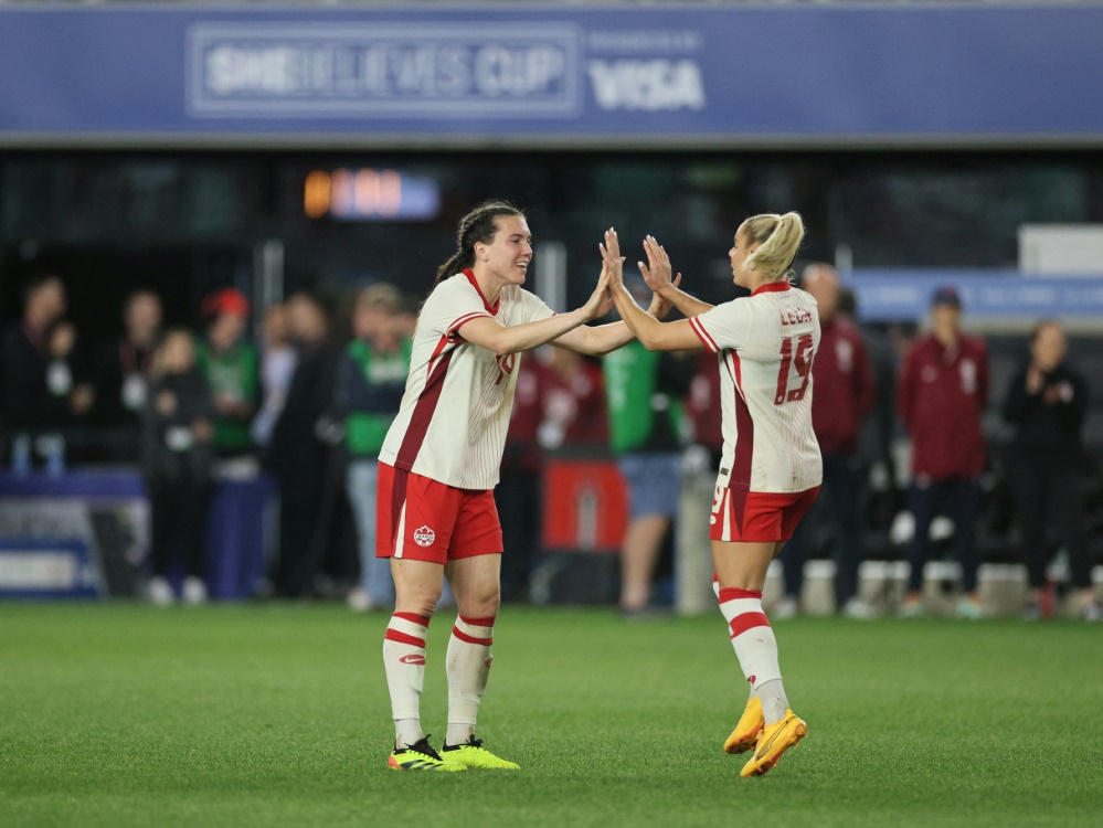 Kanadas Frauen starten am Donnerstag ins Olympia-Turnier (Foto: AFP/GETTY IMAGES NORTH AMERICA/SID/ANDY LYONS)