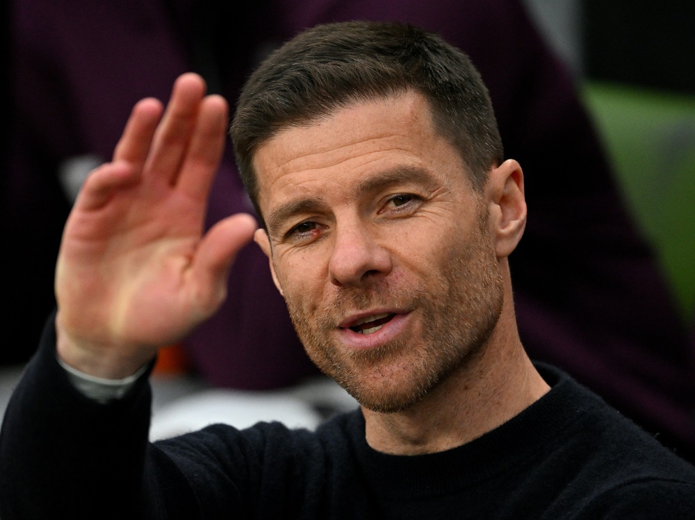 Bayer-Trainer Xabi Alonso (Foto: AFP/SID/GLYN KIRK)