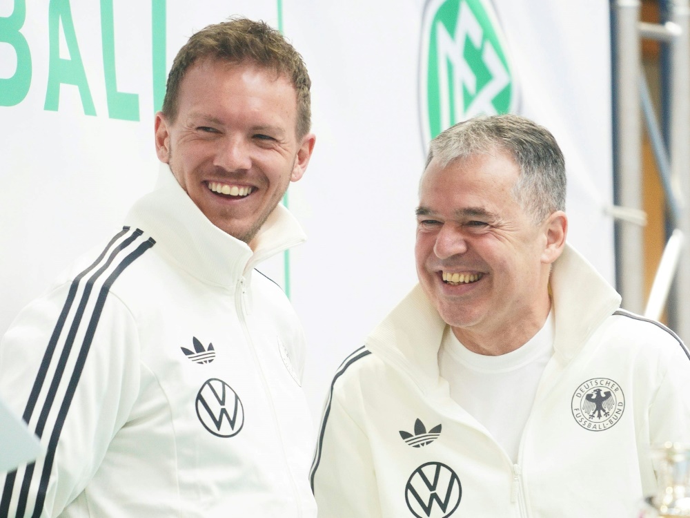 Andreas Rettig (r.) und Julian Nagelsmann (Foto: IMAGO / Martin Hoffmann/IMAGO / Martin Hoffmann/SID/IMAGO/Martin Hoffmann)