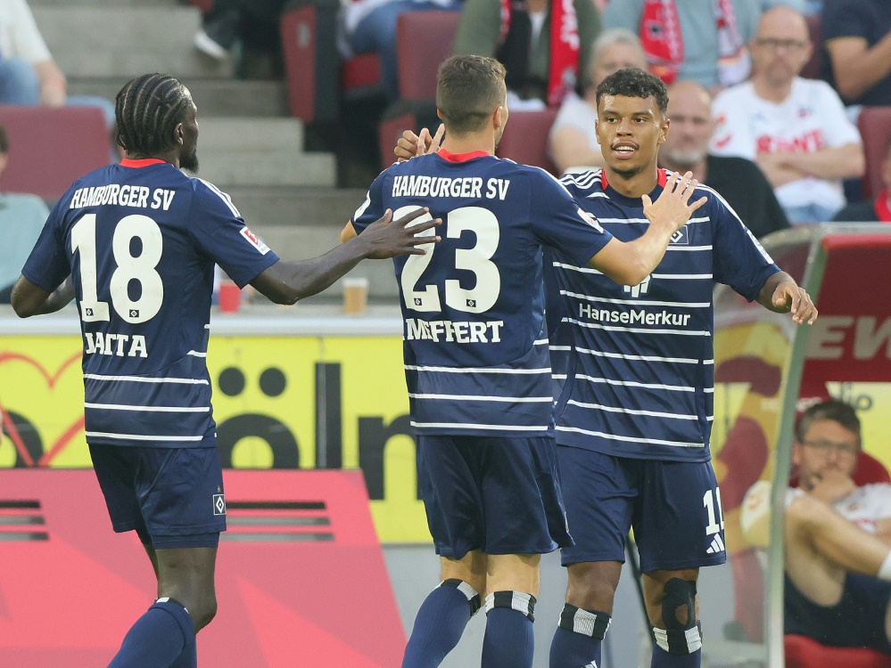 HSV-Matchwinner: Ransford-Yeboah Königsdörffer (Foto: FIRO/FIRO/SID)