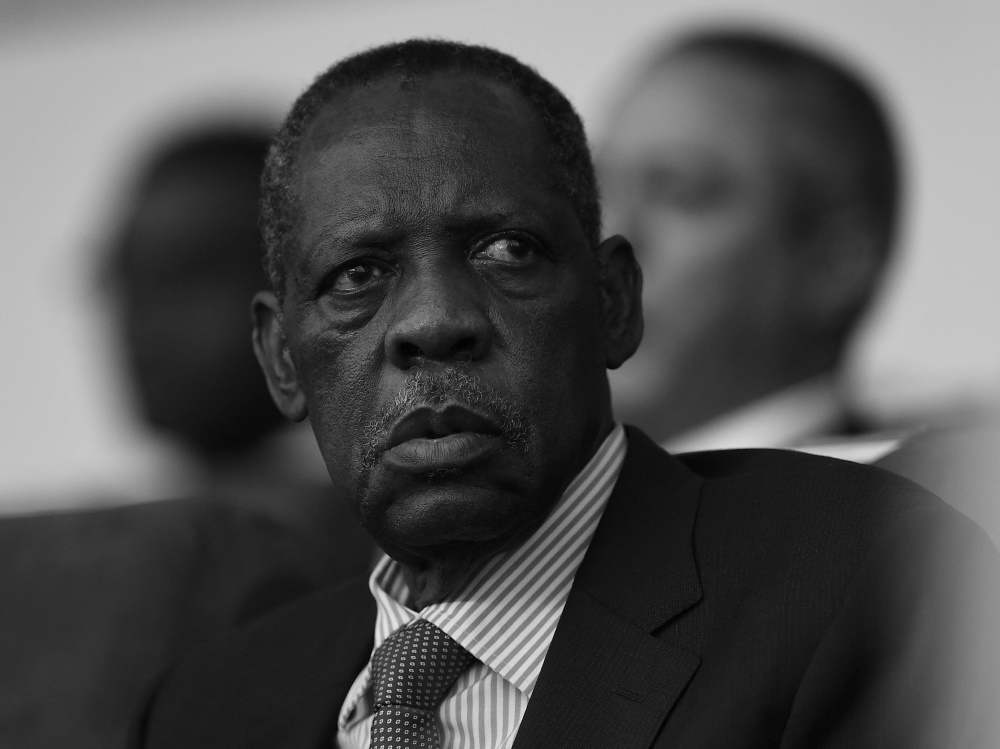 Issa Hayatou ist tot (Foto: AFP/SID/GABRIEL BOUYS)