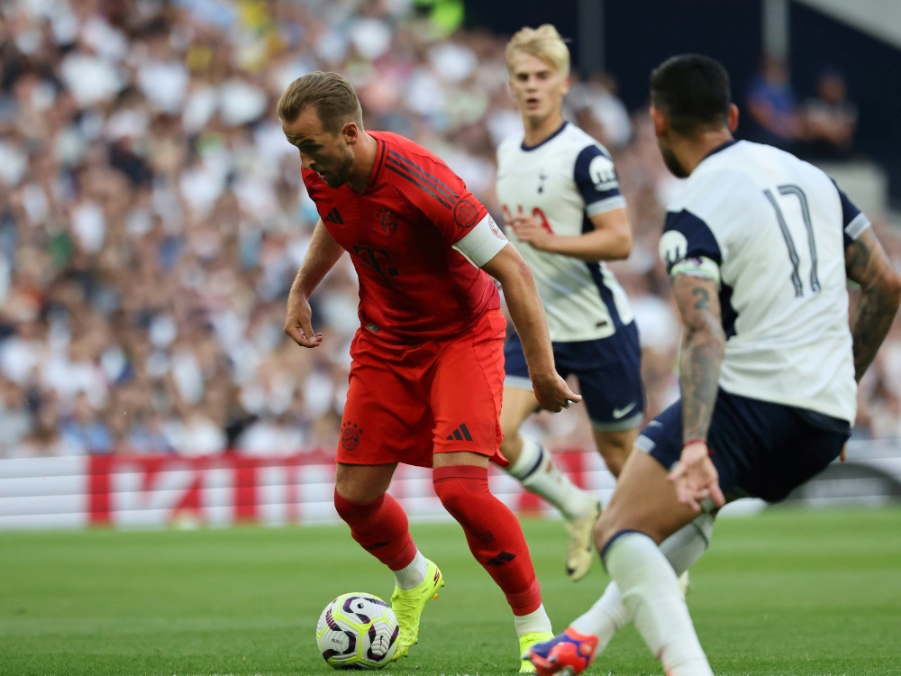 Harry Kane an alter Wirkungsstätte (Foto: IMAGO / Domenic Aquilina/IMAGO / Domenic Aquilina/SID/IMAGO/Domenic Aquilina)