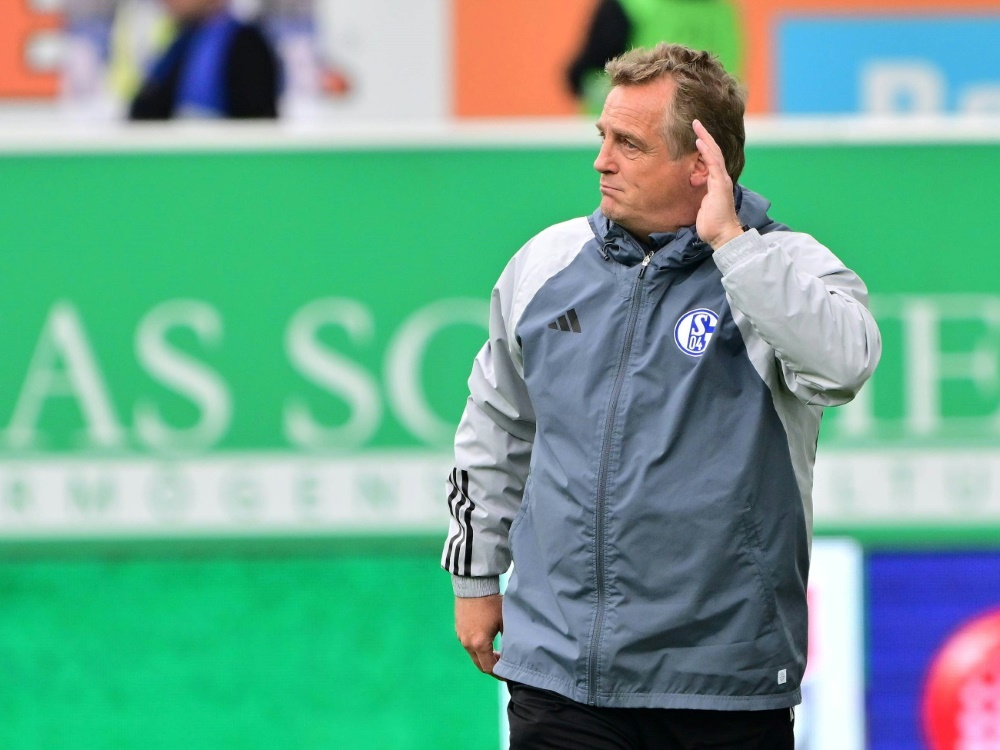 Mike Büskens verlässt Schalke 04 (Foto: IMAGO / Zink/IMAGO / Zink/SID/IMAGO/Sportfoto Zink / Melanie Zink)