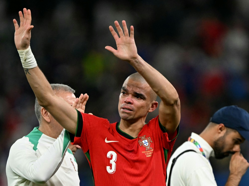 Pepe ist der älteste EM-Spieler der Geschichte (Foto: AFP/SID/PATRICIA DE MELO MOREIRA)