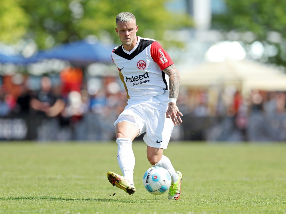 Vergangenheit: Philipp Max im Frankfurter Trikot (Foto: www.imago-images.de/www.imago-images.de/SID/IMAGO/Oliver Vogler)