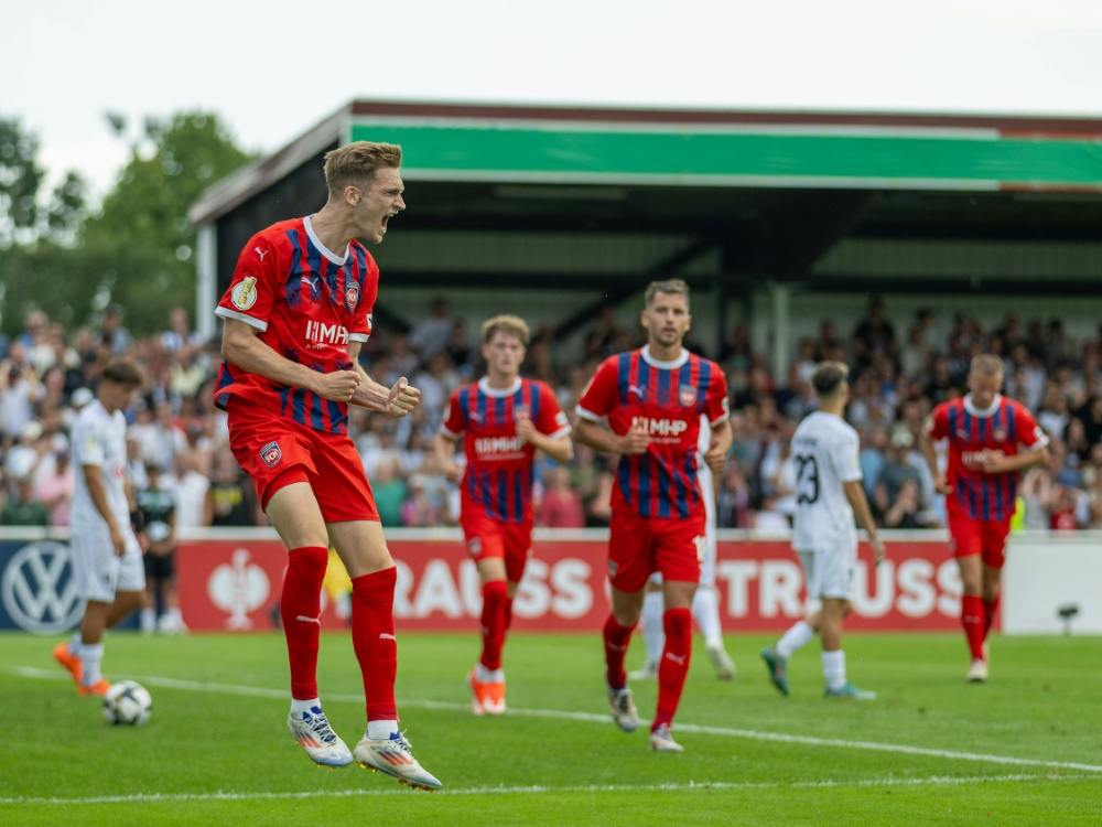 Drei Tore zum Einstand: Maximilian Breunig (Foto: IMAGO/IMAGO/SID/IMAGO/Eibner-Pressefoto)