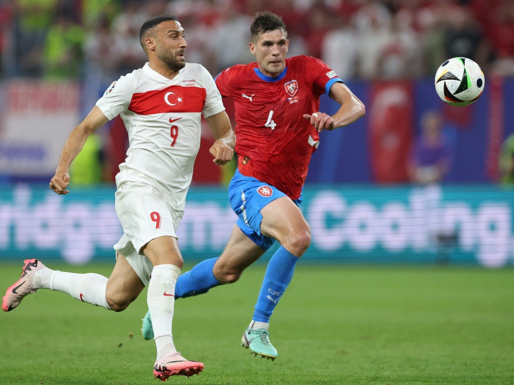 Der Tscheche Robin Hranac (r) kommt nach Hoffenheim (Foto: AFP/SID/RONNY HARTMANN)