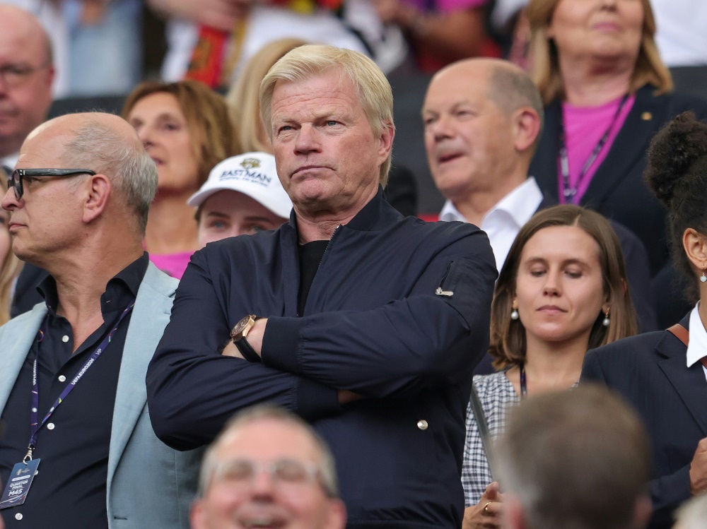 Rechnet fest mit seinem Ex-Verein: Oliver Kahn (Foto: firo Sportphoto/firo Sportphoto/SID/Jürgen Fromme)