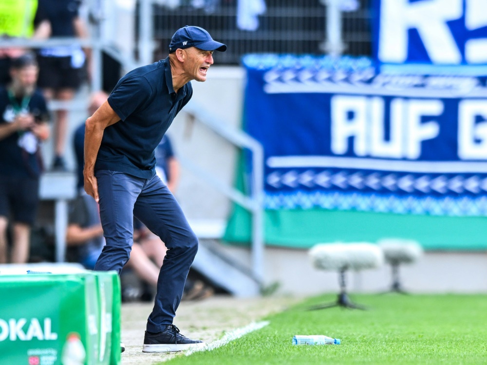 Zeidlers Pflichtspielpremiere misslingt (Foto: IMAGO/Markus Fischer/IMAGO/Markus Fischer/SID/IMAGO/Markus Fischer)