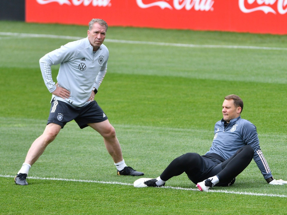 Köpke (l.) und Neuer trainierten lange gemeinsam (Foto: IMAGO/Revierfoto/IMAGO/Revierfoto/SID/Revierfoto via www.imago-images.de)