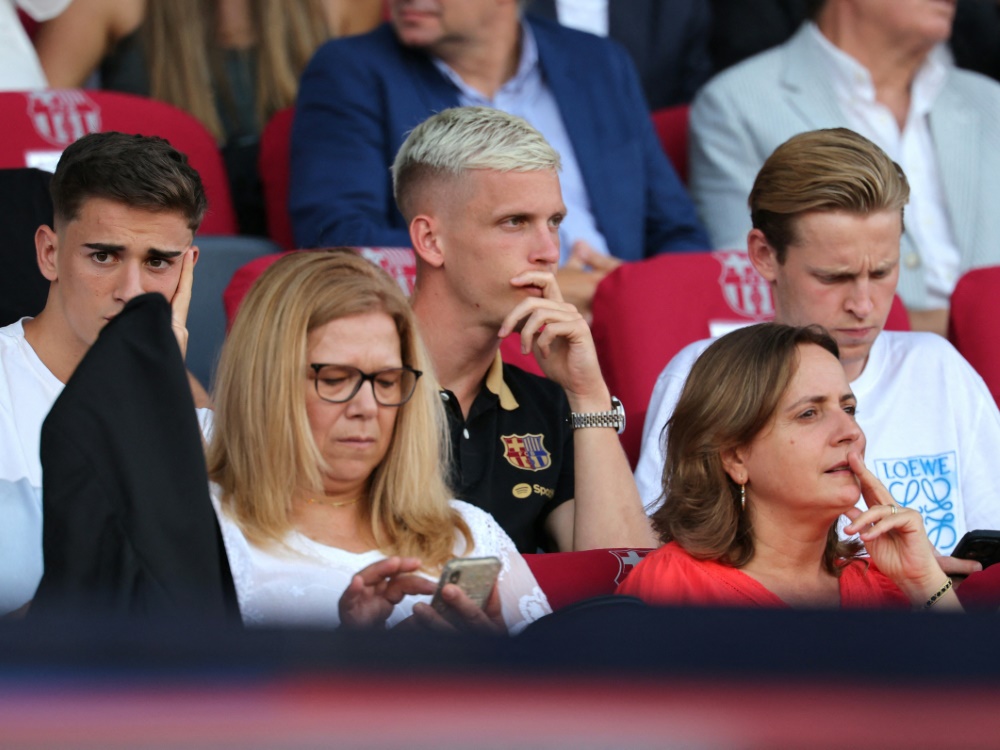 Daniel Olmo saß zuletzt auf der Tribüne (Foto: AFP/SID/LLUIS GENE)