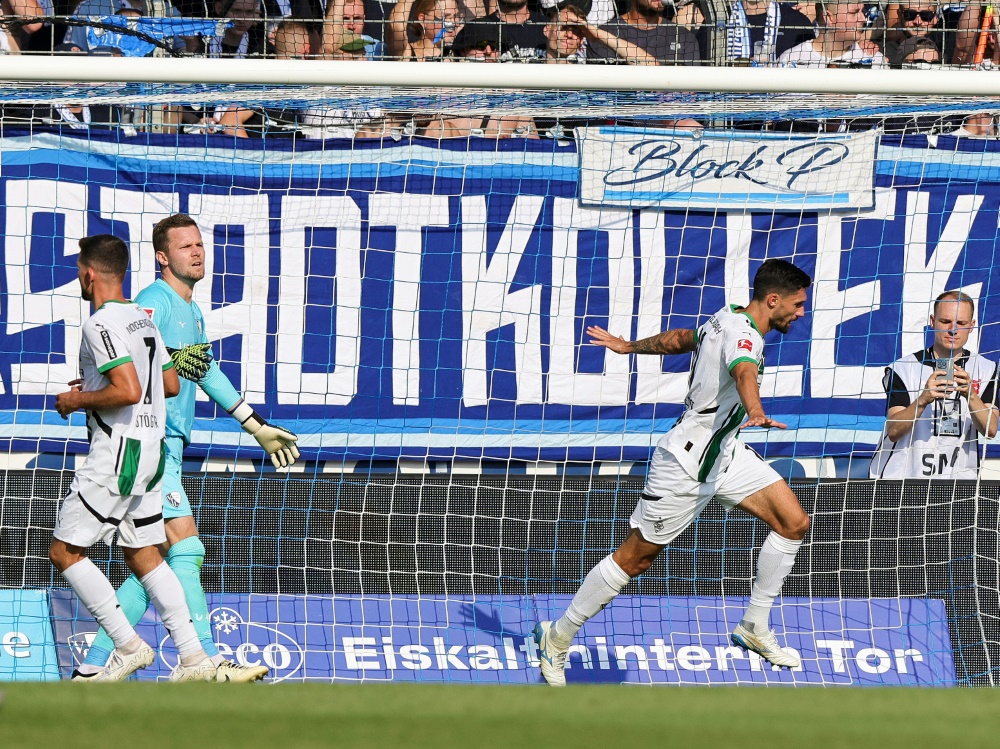 Matchwinner in Bochum: Tim Kleindienst (Foto: FIRO/FIRO/SID)