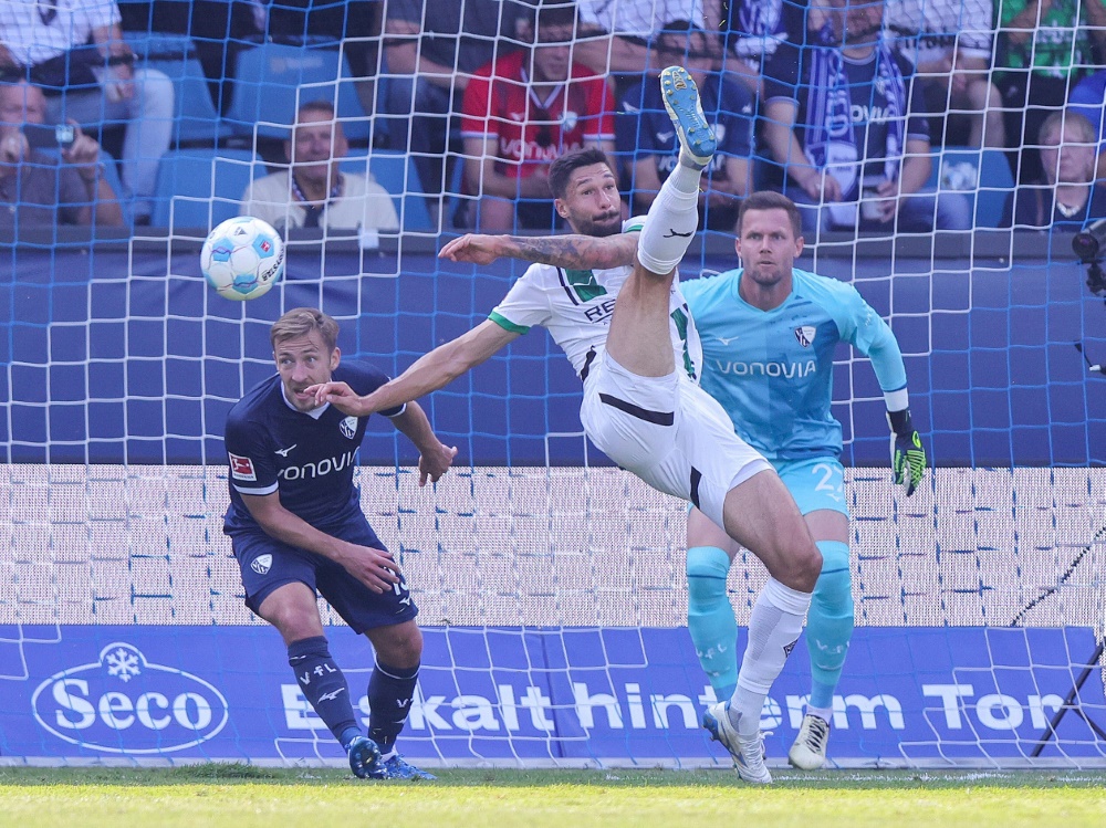 Tim Kleindienst erzielte das erste Tor (Foto: FIRO/FIRO/SID)