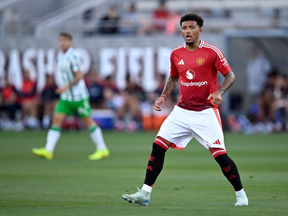 Künftig im blauen Trikot: Jadon Sancho (Foto: AFP/GETTY IMAGES NORTH AMERICA/SID/Orlando Ramirez)