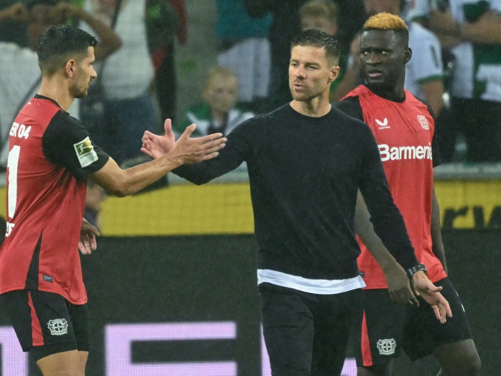 Niederlage für Xabi Alonso und Bayer 04 (Foto: AFP/SID/INA FASSBENDER)