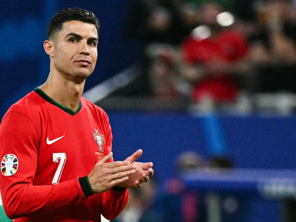 Will spielen, bis er 1000 Tore erzielt hat: Cristiano Ronaldo (Foto: AFP/SID/JAVIER SORIANO)