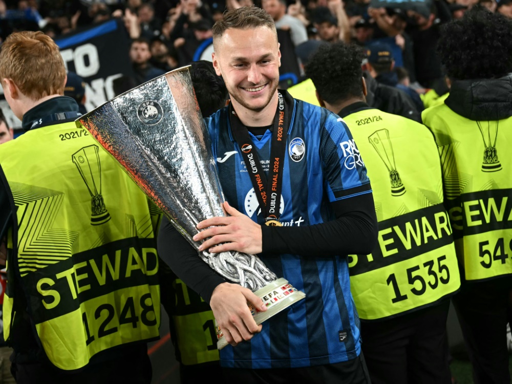 Europa-League-Sieger mit Atalanta: Teun Koopmeiners (Foto: AFP/SID/PAUL ELLIS)