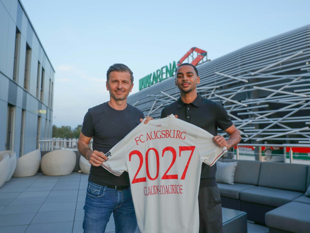 Weiterer Neuzugang beim FCA: Alexis Claude-Maurice (Foto: FC AUGSBURG/FC AUGSBURG/FC AUGSBURG)