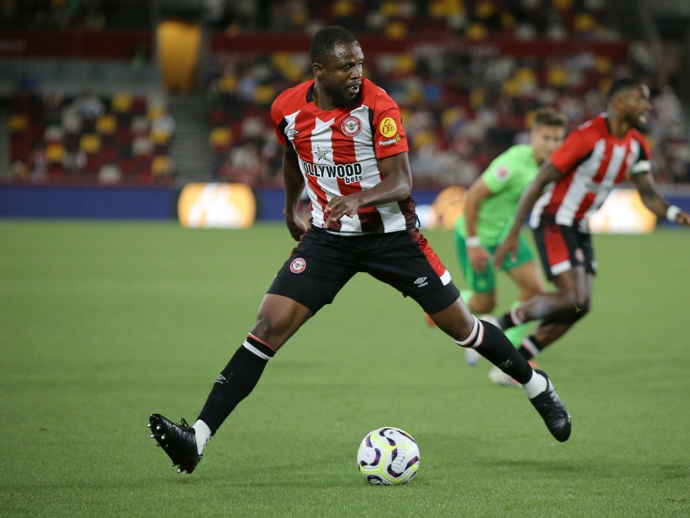 Als Leihgabe nach Augsburg: Frank Onyeka (Foto: www.imago-images.de/www.imago-images.de/SID/IMAGO/Jay Patel/SPP)