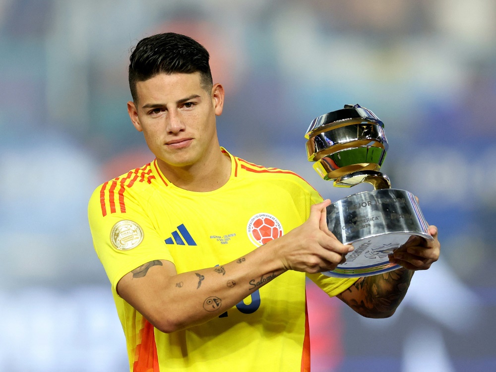 Bester Spieler der Copa 2024: James Rodriguez (Foto: AFP/SID/CHARLY TRIBALLEAU)