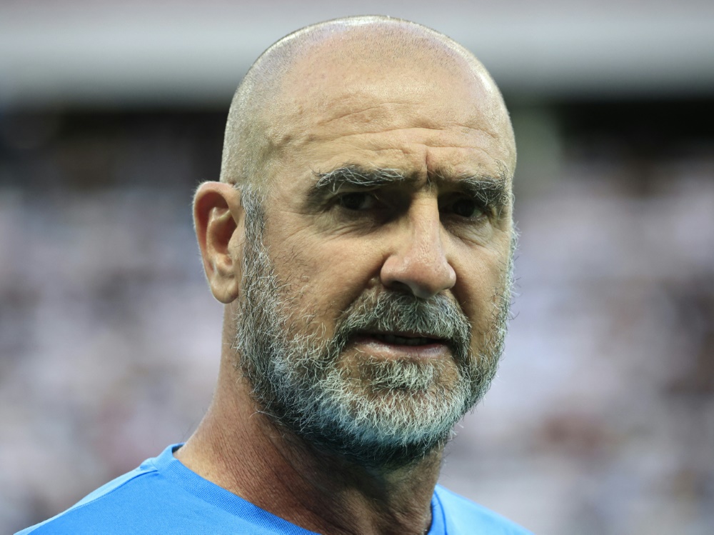 Soziale Medien? Nichts für Eric Cantona (Foto: AFP/SID/VALERY HACHE)