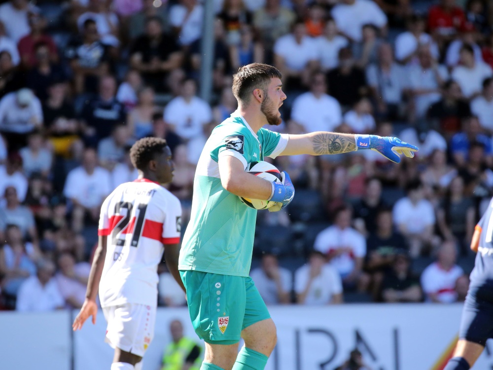 Seimen im Drittligaspiel gegen 1860 München (Foto: IMAGO/Sportfoto Rudel/IMAGO/Sportfoto Rudel/SID/IMAGO/Pressefoto Rudel/Robin Rudel)