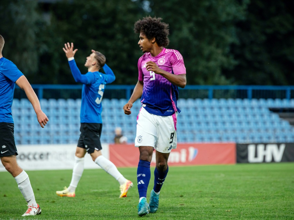 Fünf Tore in zwei Spielen: Karim Adeyemi (Foto: IMAGO / Sportfoto Rudel/IMAGO / Sportfoto Rudel/SID/IMAGO/Pressefoto Rudel/Liisi Troska)